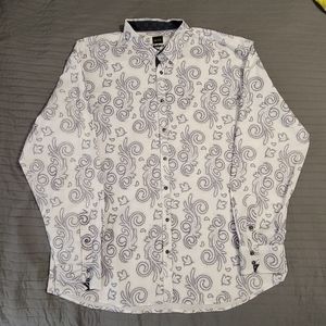 JB Holt Athletic Fit Long Sleeve Button Down 3XL